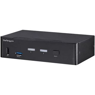 STARTECH.COM 2 Port DisplayPort KVM Switch mit USB 3.0 - 4K 60Hz -