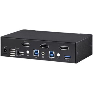 STARTECH.COM 2 Port DisplayPort KVM Switch mit USB 3.0 - 4K 60Hz -