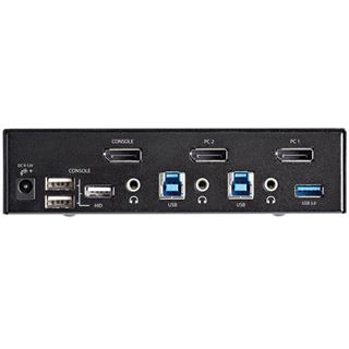 STARTECH.COM 2 Port DisplayPort KVM Switch mit USB 3.0 - 4K 60Hz -