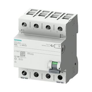 Siemens FI-Schutzschalter B 4p SENTRON 400V 63A 0,03A selektiver-Typ