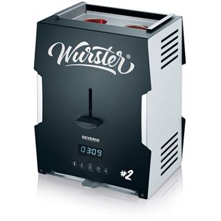 Severin Tischgrill Wurster WT 5005, 2000 W, schwarz / grau