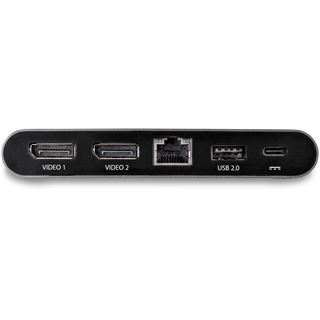 Startech Dual Monitor USB-C Multiport Adapter - Windows - 2 x 4K DP -