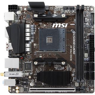 MSI B350I PRO AC AMD B350 So.AM4 Dual Channel DDR4 Mini-ITX Bulk