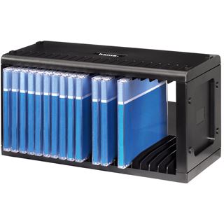 Hama CD-Rack 20 schwarz Box f&uuml;r Archivierung (00048010)