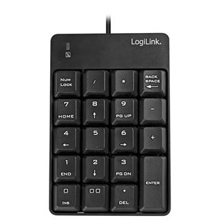 LogiLink ID0184 USB schwarz (kabelgebunden)