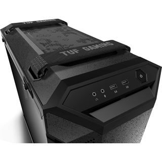 Asus TUF Gaming GT501 Midi Tower ohne Netzteil schwarz