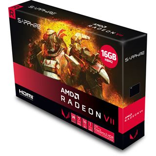 16GB Sapphire Radeon VII Aktiv PCIe 3.0 x16 (Full Retail)