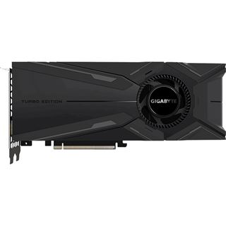 11GB Gigabyte GeForce RTX 2080 Ti Turbo Aktiv PCIe 3.0 x16 (Retail)