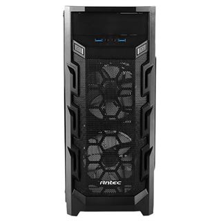 Antec Gamer GX202 mit Sichtfenster Midi Tower ohne Netzteil schwarz