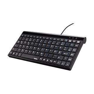 Hama Slimline Mini-Keyboard SL720, schwarz
