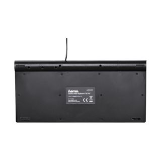 Hama Slimline Mini-Keyboard SL720, schwarz