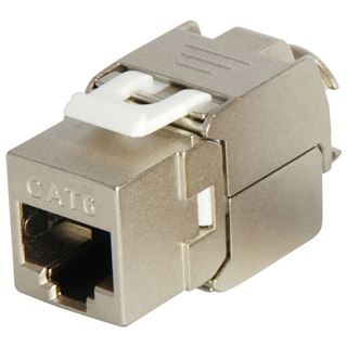 Equip Keystone Jack geschirmt Cat.6A RJ45 Anschluss 8er Set