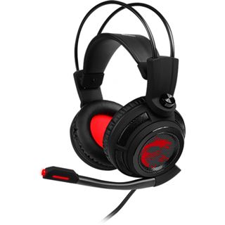 MSI DS502 Headset schwarz/rot