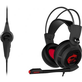 MSI DS502 Headset schwarz/rot