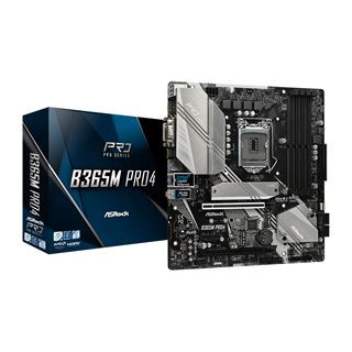 ASRock B365M Pro4 Intel B365 So.1151 Dual Channel DDR4 mATX Retail