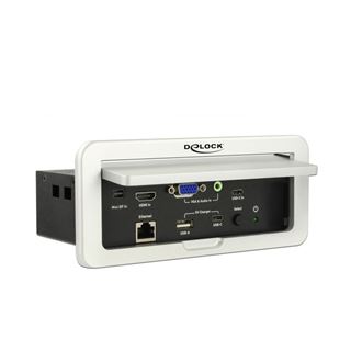 Delock Konverter Multi-AV zu HDMI für Tischeinbau