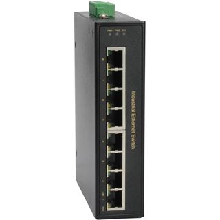 LevelOne Switch 8x FE IFP-0801 4xFE 126W 4xPoE