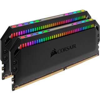 16GB Corsair Dominator Platinum DDR4-3866 DIMM CL18 Dual Kit