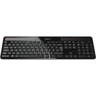 Logitech Wireless Keyboard USB Spanisch schwarz (kabellos)