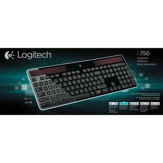 Logitech Wireless Keyboard USB Spanisch schwarz (kabellos)