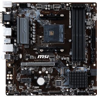 MSI B450M Pro-VDH Plus AMD B450 So.AM4 Dual Channel DDR4 mATX Retail