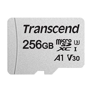 256GB Transcend microSDXC Premium 300S Class 10 + SD-Adapter