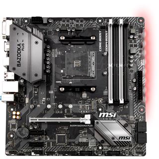 MSI B450M BAZOOKA PLUS AMD B450 So.AM4 Dual Channel DDR mATX,