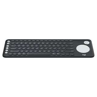 Logitech K600 TV Keyboard 2.4 GHz & Bluetooth Deutsch schwarz