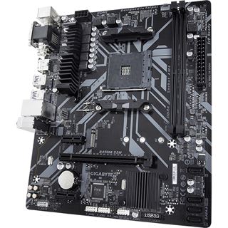 Gigabyte B450M S2H AMD B450 So.AM4 Dual Channel DDR mATX, Bulk-Artikel