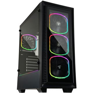 Enermax StarryFort SF30 Midi Tower ohne Netzteil schwarz
