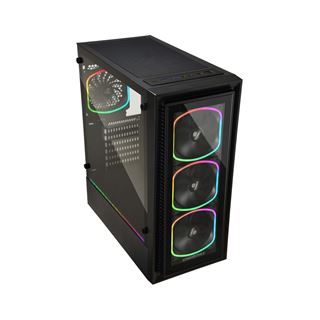 Enermax StarryFort SF30 Midi Tower ohne Netzteil schwarz