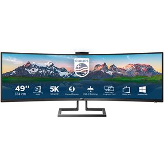 48.8" (123,95cm) Philips 499P9H/00 schwarz 5120x1440