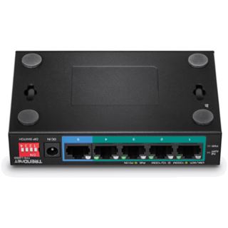 TrendNet Switch 5-port Gbit PoE+ long range 200m 32W Metall