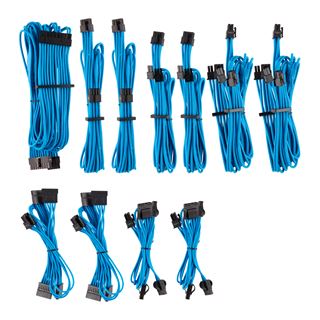 Corsair Premium Pro Sleeved Kabel-Set (Gen 4), blau