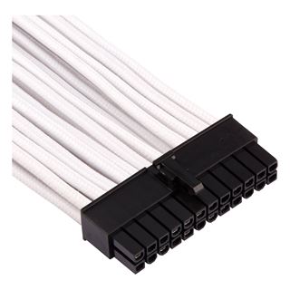 Corsair Premium Sleeved 24-Pin-ATX-Kabel (Gen 4), weiss