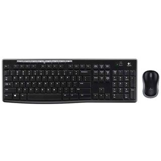 Logitech Desktop MK270 Wireless ungarisch schwarz