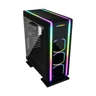 Enermax Saberay ADV mit Sichtfenster Midi Tower ohne Netzteil schwarz