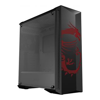 MSI MPG GUNGNIR 100D mit Sichtfenster Midi Tower ohne Netzteil schwarz