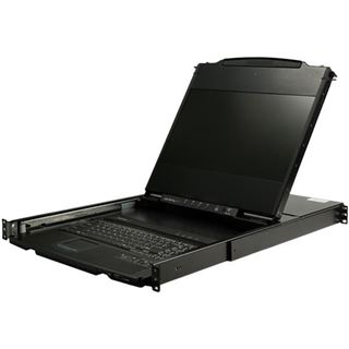 Startech 17" HD Rackmontage KVM Konsole - DVI und VGA, inkl.