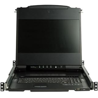 Startech 17" HD Rackmontage KVM Konsole - DVI und VGA, inkl.