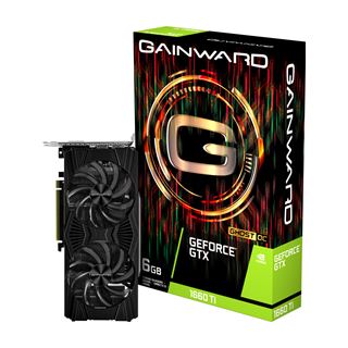 6GB Gainward GeForce GTX 1660 Ti Ghost OC Aktiv PCIe 3.0 x16 (Retail)