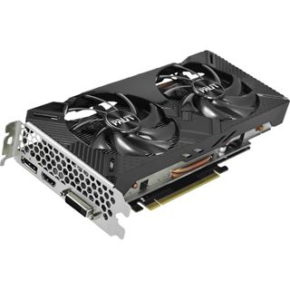 6GB Palit GeForce GTX 1660 Ti Dual OC Aktiv PCIe 3.0 x16 (Retail)