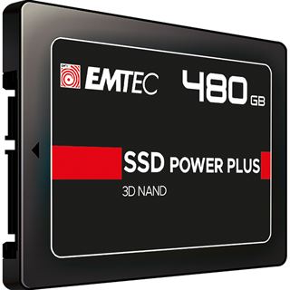 480GB EMTEC X150 SSD Power Plus 2.5" (6.4cm) SATA 6Gb/s 3D-NAND