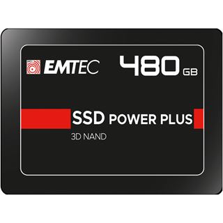 480GB EMTEC X150 SSD Power Plus 2.5" (6.4cm) SATA 6Gb/s 3D-NAND