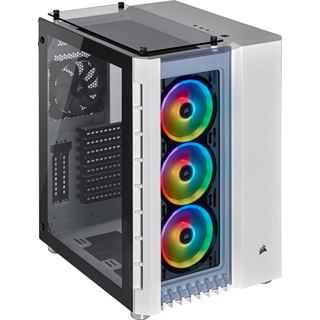Corsair Crystal 680X mit Sichtfenster Midi Tower ohne Netzteil weiss