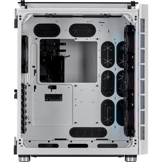 Corsair Crystal 680X mit Sichtfenster Midi Tower ohne Netzteil weiss