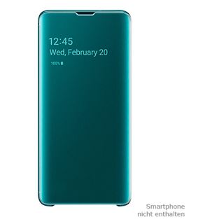 Samsung Clear View Cover SM-G973F / Galaxy S10, grün