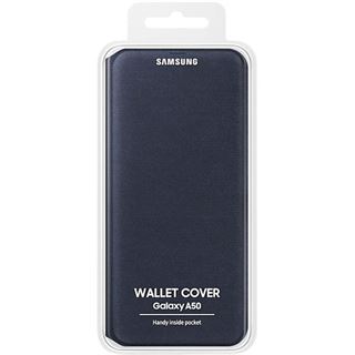 Samsung Wallet Cover Galaxy A50, schwarz