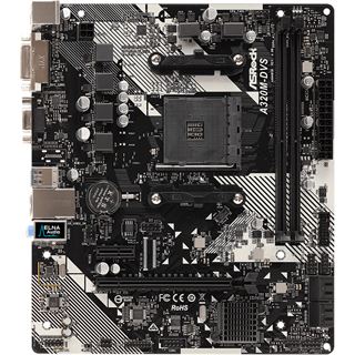 ASRock A320M-DVS R4.0 AMD A320 So.AM4 Dual Channel DDR4 mATX Retail