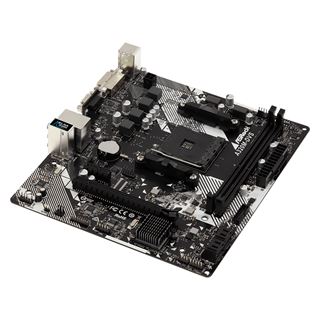 ASRock A320M-DVS R4.0 AMD A320 So.AM4 Dual Channel DDR4 mATX Retail